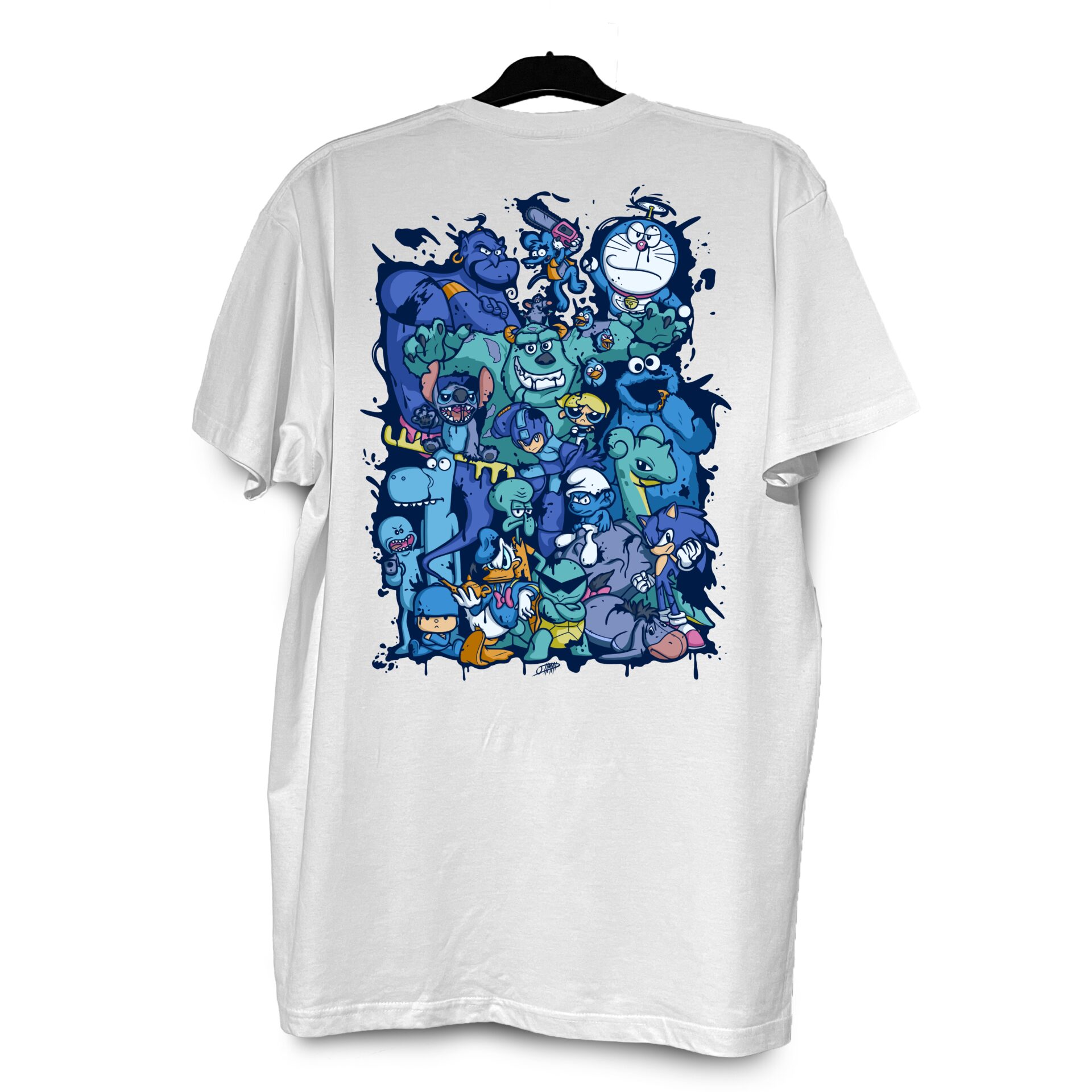 Le Bleu Gang_Back_White